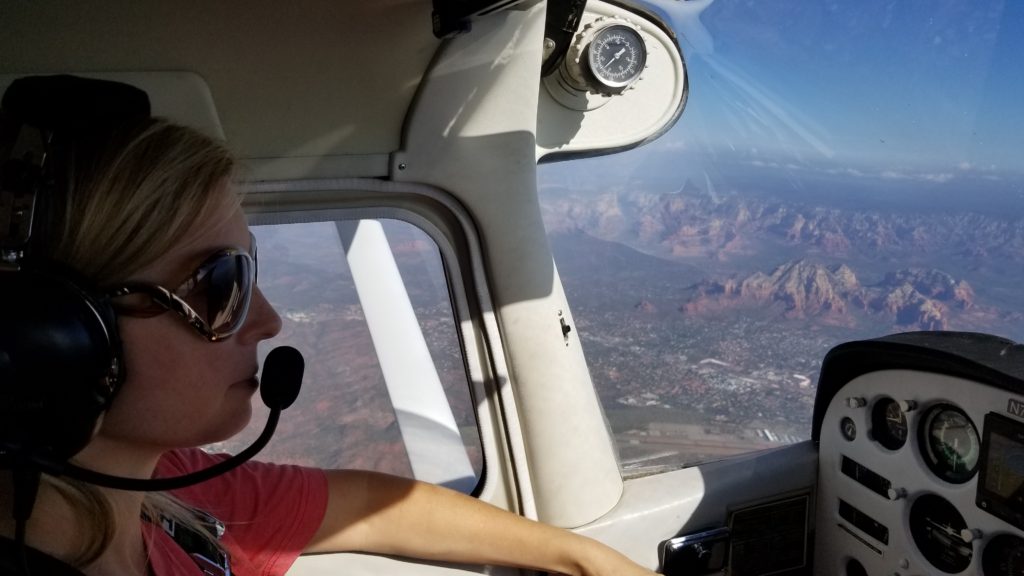 Arizona Mountain Flying Safety Course - Approaching Sedona