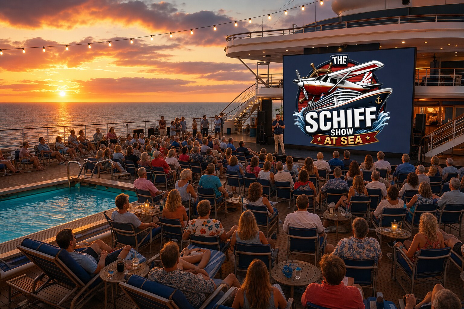 The Schiff Show at Sea aviation seminars aboard a cruise ship